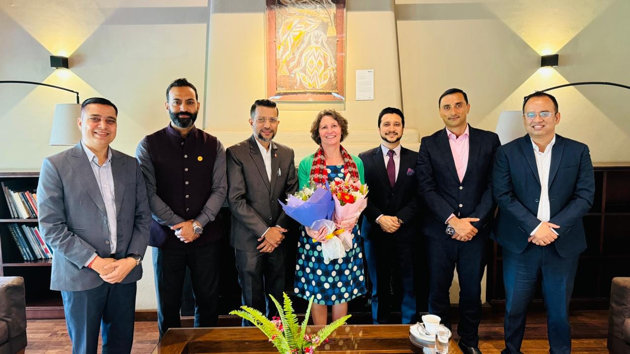 President of IERIN met Ms. Leann Johnston, the newly appointed Australian Ambassador to Nepal